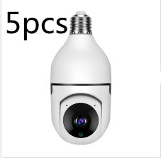 WiFi CAMERA 1080P Bulb 4X Zoom Camera E27 Home 2.4GWiFi Alarm Monitor