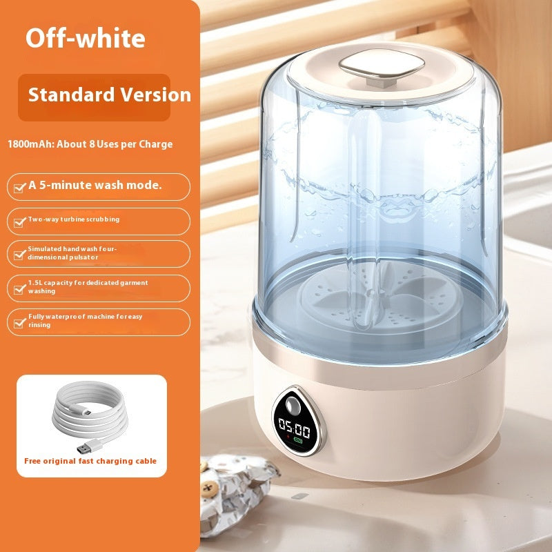 Portable Household Charging Automatic Mini Washing Machine