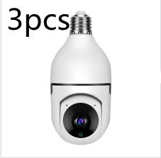 WiFi CAMERA 1080P Bulb 4X Zoom Camera E27 Home 2.4GWiFi Alarm Monitor